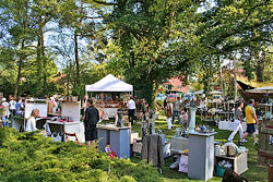 Töpfermarkt im Ostseebad Prerow / DarÃ-Museum